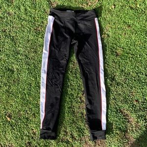 Forever 21 Striped Stretchy Joggers